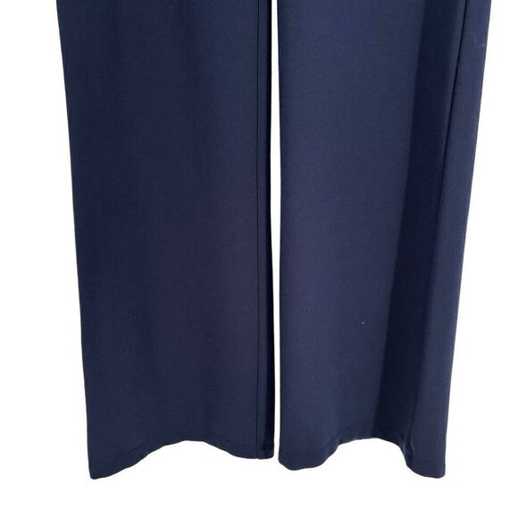 Betabrand Classic Bootcut Dress Yoga Pants Navy Blue Size Medium Long - Picture 4 of 7